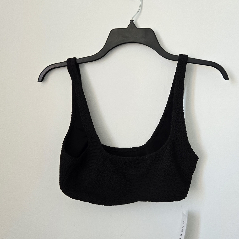 NWT Pacsun Eco scrunch Bikini top